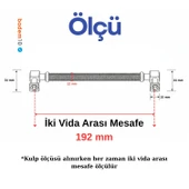 Talas Tırtıklı Soft Antik 192 mm Metal Kulp Kapak Kulpu Dayanıklı Kulpları Mobilya Çekmece Dolap thumbnail 3