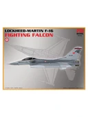 Pm Model Lockheed Martin F-16 Fighting Falcon Pm Model Demonte Plastik Uçak Maket Kiti thumbnail 1