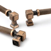 Talas Tırtıklı Soft Antik 160 mm Metal Kulp Mobilya Çekmece Dolap Kapak Kulpu Dayanıklı Kulpları thumbnail 2