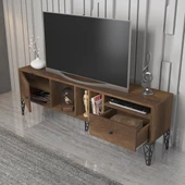 Hunerika Boldie 2 kapaklı tv ünitesi-Barok-Minifiks Bağlantılı - 4