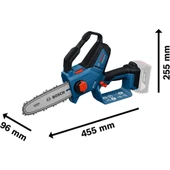 Bosch Profesyonel GKE 18V-20 Solo  (Aküsüz) Zincirli Ağaç Kesme 06008D7100 thumbnail 2
