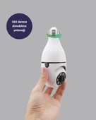 Akıllı Duy Kamera 360 Derece Dönebilir ve PTZ Teknolojili thumbnail 3