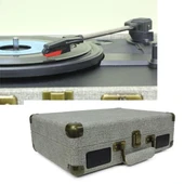 Pikap G/R Ahşap Elektronik Bluetooth Hoparlör Plak Çalar C1304 thumbnail 5