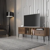 Hunerika Boldie 2 kapaklı tv ünitesi-Barok-Minifiks Bağlantılı - 1