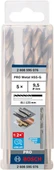 HSS-G Metal Matkap Ucu 9,5*125 mm 5li thumbnail 1