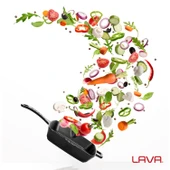 Lava Döküm Kare Izgara Tava Döküm Demir Yekpare Saplı Ölçü 20x20cm. thumbnail 7