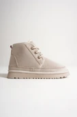 Airad Kadın Kışlık Bej İçi Kürklü Bot - 1