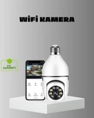 Akıllı Duy Kamera Gece Görüşlü ve Hareket Algılama Sensörlü thumbnail 1