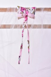 Dirim Serisi Anne Yanı, Yerde Sallamalı Bebek Beşiği / Pembe Çılgın Kediler (Crazy Cat Boys Pink) - 7