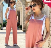 Kadın İp Askılı Atlet Detay Aerobin Salaş Tulum thumbnail 1