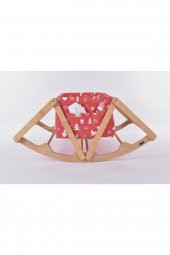 Likya Serisi Anne Yanı, Yerde Sallamalı Bebek Beşiği / Beyaz Kar Tanesi (Christmas Miracle White) - 3