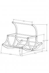 Yakut Serisi Anne Yanı, Yerde Sallamalı Bebek Beşiği / Sarı Yıldızlar (Little Stars Yellow) - 8