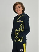 Fenerbahçe S.K. 25/26 Tribün All Over Baskı Çocuk Sweatshirt thumbnail 2