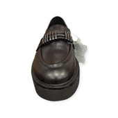 VENÜS 2411551K KALIN TABAN TOKALI LOAFER DERİ KADIN AYAKKABI thumbnail 11