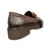 VENÜS 2411551K KALIN TABAN TOKALI LOAFER DERİ KADIN AYAKKABI thumbnail 5