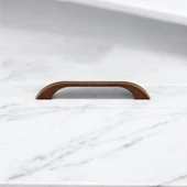 Mobilya Mutfak Dolabı Dolap Kulpu Kulbu Kulpları Ezgi 128 mm - 160 mm Eskitme Antik Bakır Metal thumbnail 3