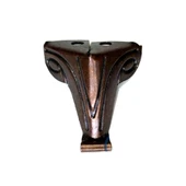 Moda Sac Ahşap, Sunta Sandık Ayağı, Kutu Ayak 2,5 cm - Eskitme - 1