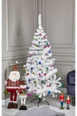 Waldern Premium Luxury Series 210 cm Beyaz Yılbaşı Ağacı thumbnail 2