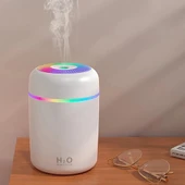 pilelistore Led Işıklı Yeni Nesil Oda Araç İçi Nemlendirici Hava Nemlendirici - 1