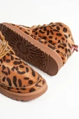 Ariad Kadın Kışlık Leopar Desen İçi Kürklü Bot - 7