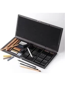 Lyra Drawing 47 Parça Ahşap Kutulu Eskiz Çizim Seti / L2054001 thumbnail 3