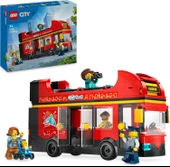 LEGO City Kırmızı İki Katlı Gezi Otobüsü 60407 – 7 Yaş ve Üzeri Kız ve Erkek Çocuklar için Yılbaşı Hediyesi Fikri, 4 Min thumbnail 1