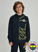 Fenerbahçe S.K. 25/26 Tribün All Over Baskı Çocuk Sweatshirt thumbnail 1