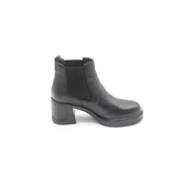 VENÜS 2452402K PLATFORM TOPUK CHELSİ KLASİK DERİ KADIN BOT thumbnail 3