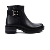 VENÜS 3309-1K KISA TOPUK KAYMAZ GÜNLÜK DERİ KADIN BOT thumbnail 1