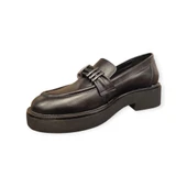 VENÜS 2411551K KALIN TABAN TOKALI LOAFER DERİ KADIN AYAKKABI thumbnail 10