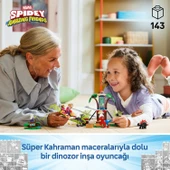 LEGO Marvel Spidey ve İnanılmaz Arkadaşları Ağaç Ev Karargahında Spidey ve Gobby'nin Raptor Savaşı 11200-4 Yaş ve Üzeri - 3