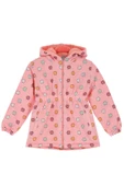 Kız Çocuk İçi Peluş Astarlı-Desenli-Kapüşonlu-Beli Lastikli Mont 12363 thumbnail 1