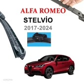 ALFA ROMEO STELVİO ÖN SİLECEK TAKIMI (2 ADET) 2017-2024 thumbnail 1