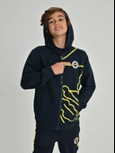 Fenerbahçe S.K. 25/26 Tribün All Over Baskı Çocuk Sweatshirt thumbnail 4