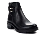 VENÜS 3309-1K KISA TOPUK KAYMAZ GÜNLÜK DERİ KADIN BOT thumbnail 2