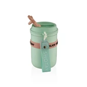 Shotay Strow Coffe Çelik Mug.410 Ml. Yeşil SHT-ST-8136 thumbnail 2