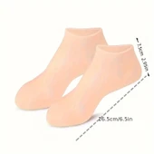 pilelistore Silikon Jel Ayak Nemlendirici Çorap - 2