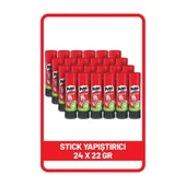 Pritt Stick Yapıştırıcı 22 Gr. (56102) - 24 Adet - 1