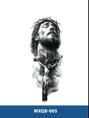 MXQB-005 ORTA BOY ÇARMAGA ÇEKİLEN İSA DESEN GEÇİCİ DÖVME-TATTO thumbnail 1