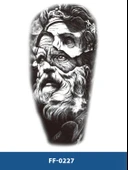 FF-227 ORTA BOY ZEUS DESEN GEÇİCİ DÖVME-TATTO thumbnail 1