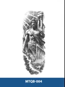 MTQB-004 ZEUS VE TAPINAGI DESEN GEÇİCİ KOL DÖVMESİ-TATTO thumbnail 1