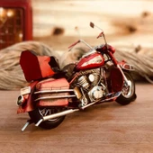 0410W-289 DEKORATİF METAL MOTOSİKLET BİBLO - 3