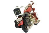C0172-KIRMIZI DEKORATİF MOTORSİKLET BİBLO - 3