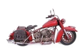 0510A-057 DEKORATİF METAL MOTOSİKLET BİBLO - 1
