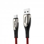 Joyroom S-M411 Sharp Serisi Type-C Şarj ve Data Kablosu 2M Kırmızı - 1