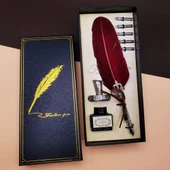 Divit Kalem Seti Kırmızı - 1