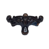 Köşe Etekli Sandık Ayağı, Kutu Ayak 1,5 cm - Eskitme - 1