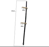 Tırpan Sapı Takımı - Metal Sap, Elcik, Bilezik ve Alyan - 1