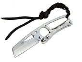 DPX Gear Hit Cutter TX01 Outdoor Kamp Bıçağı Metal 19 cm - İpli Sap, Kılıflı - 1