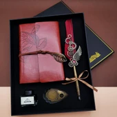 Divit Hokka Defter ve Tüylü Kalem Seti - 1